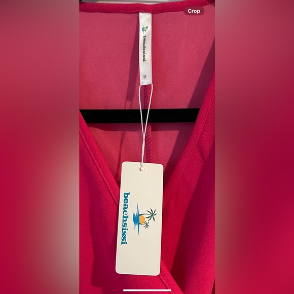 V Neck Solid Ruffle Hem Bodycon Dress - Picture 3 of 3